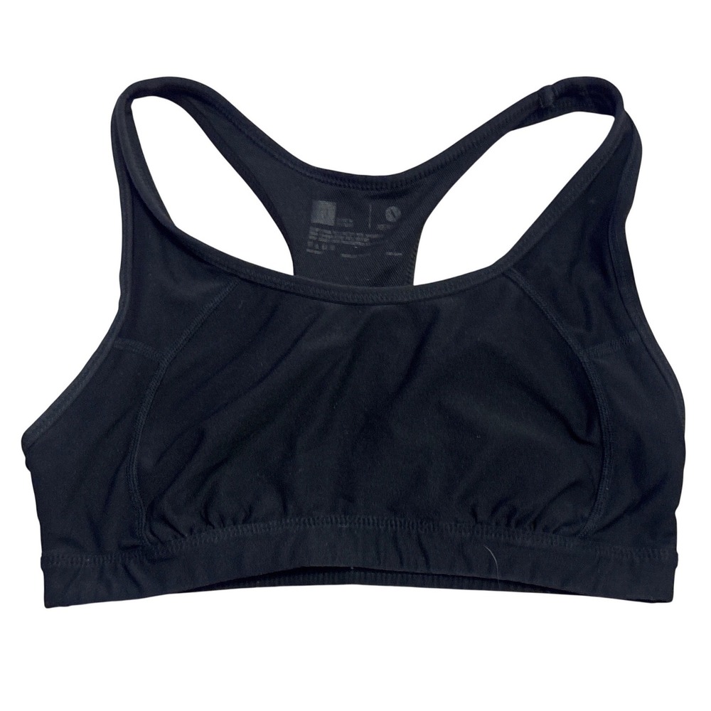 Xersion‎ Women Black Sports Bra Athletic Racerback, Size M